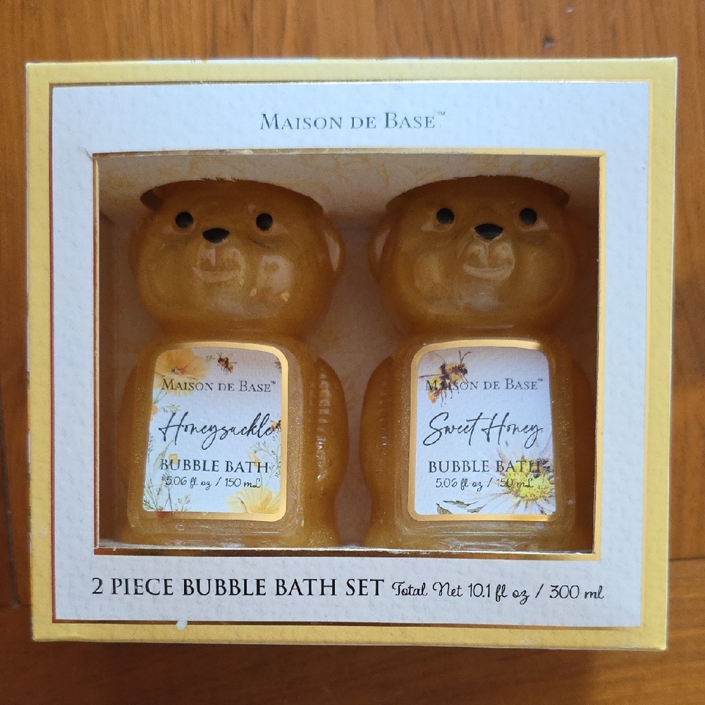 Honey Bubble Bath Set - Yellow